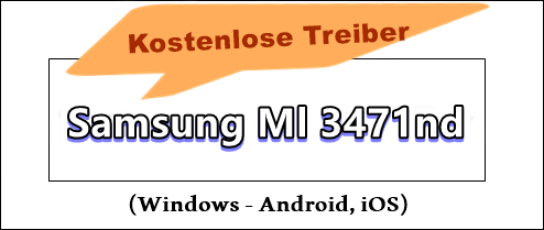 Samsung Ml 3471nd treibers