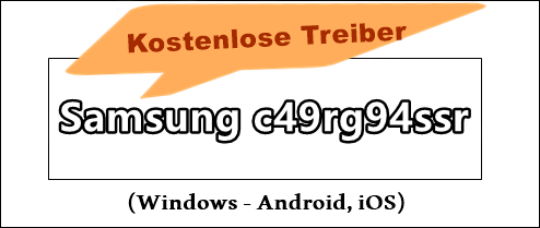 Samsung c49rg94ssr treiber